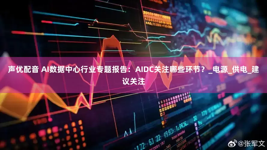 声优配音 AI数据中心行业专题报告：AIDC关注哪些环节？_电源_供电_建议关注